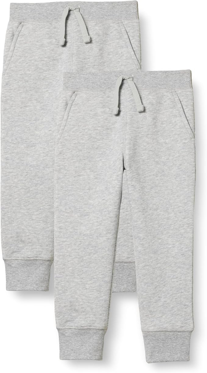 Amazon Essentials Boys and Toddlers' Fleece Jogger Sweatpants, Multipacks | Amazon (US)