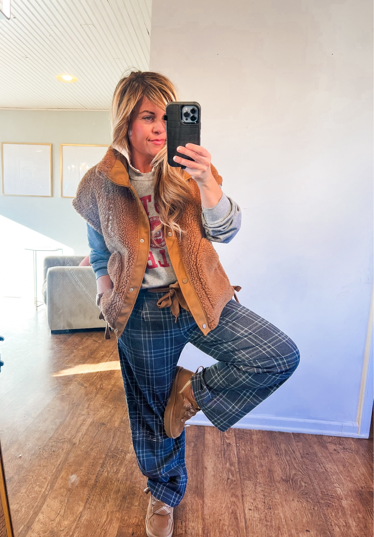 Winter outfit ideas
Cold weather outfits 
Old navy trouser my Best seller!!!
Ugg sneaker outfit ideas
Oversized vest 
Amazon sweatshirtt

#LTKShoeCrush #LTKFindsUnder100 #LTKFindsUnder50