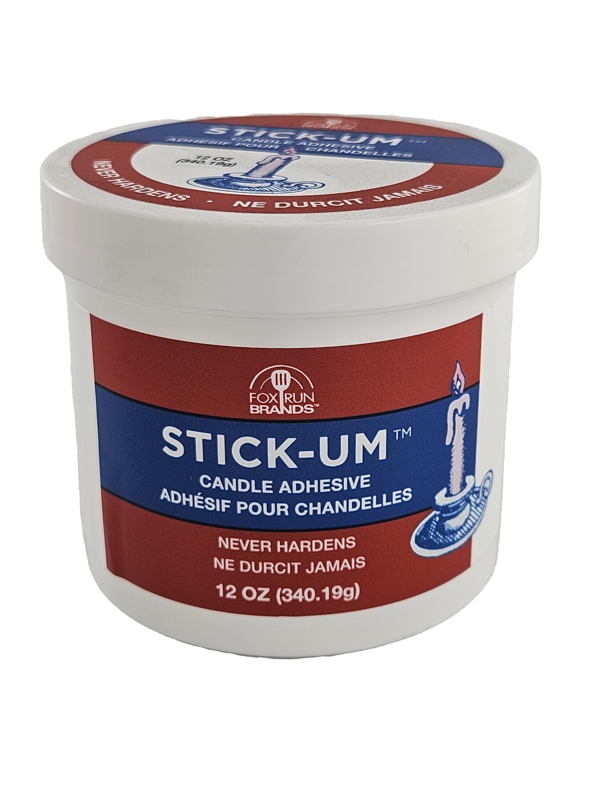 Amazon.com: Fox Run Stick-Um Candle Adhesive, 12 Ounces of Candle Stick Holder Stick Dots : Home ... | Amazon (US)