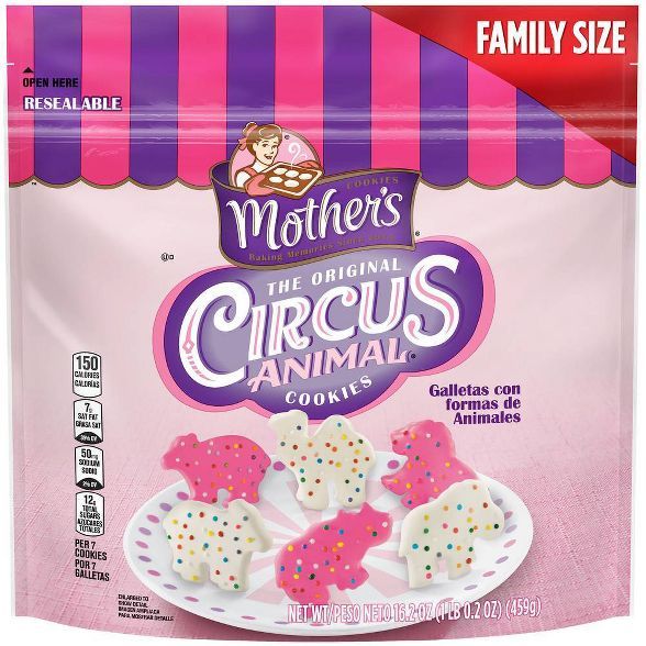 Mother's Original Circus Animal Cookies - 16.2oz | Target