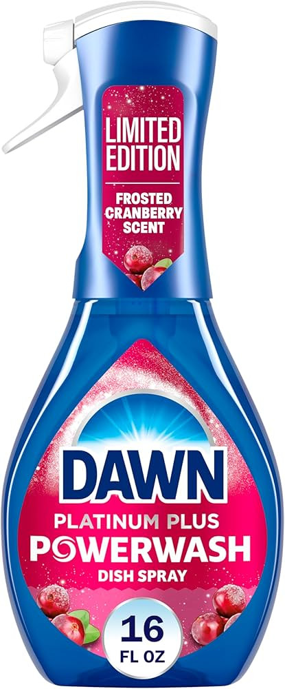 Dawn Powerwash Spray, Dish Soap, Dishwashing Liquid, Cleaning Supplies, Frosted Cranberry, 1 Star... | Amazon (US)