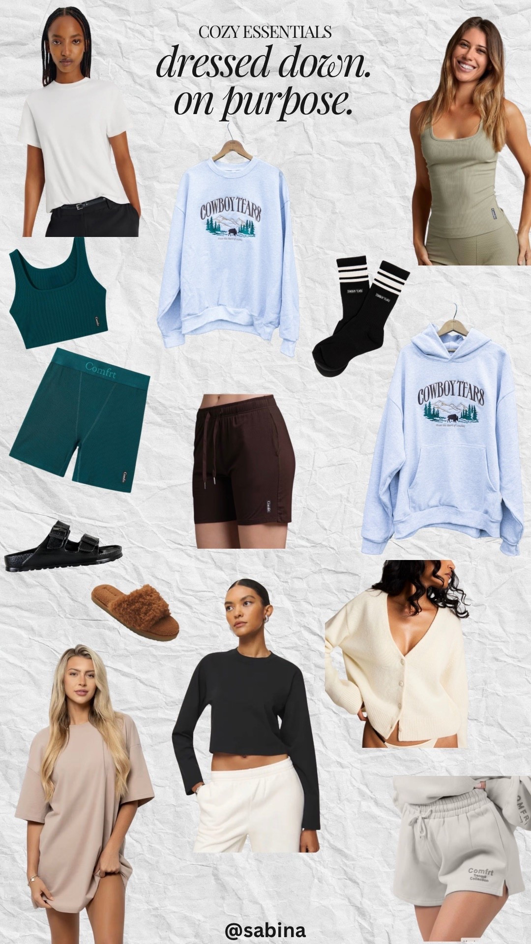 Dressed down. On purpose. ✨
Spring is creeping in but a cozy moment will always have my heart. These are my year-round staples, the soft, effortless pieces that make staying in (or heading out) feel equally good. Full edit linked. 🤍

#LTKselfcare #LTKSpringSale #LTKSeasonal