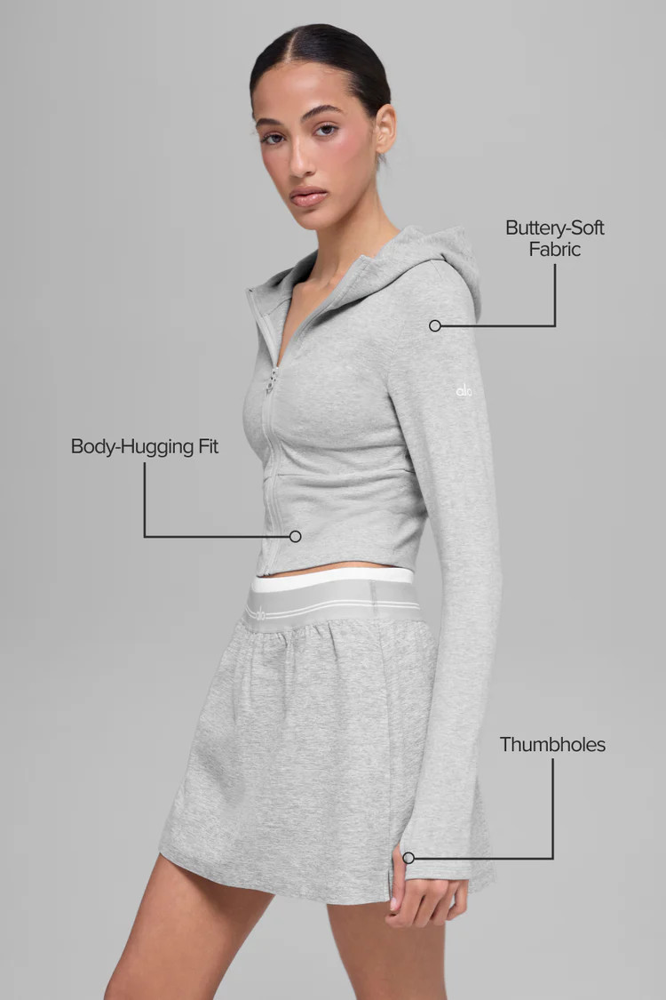 Sway Full Zip Hoodie | Alo Yoga (US)