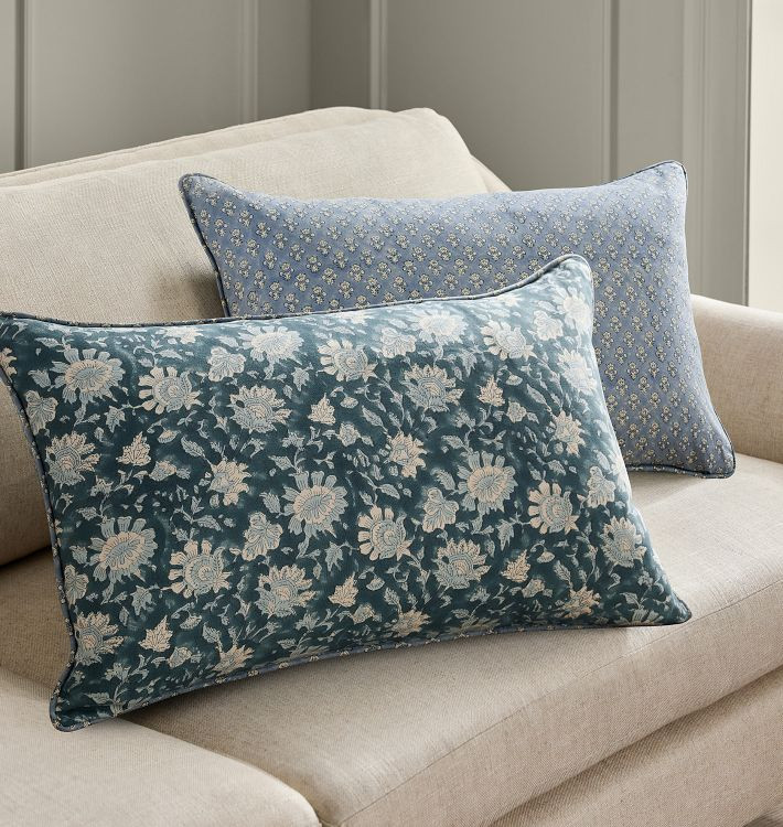 Callista Reversible Block Print Pillow Cover | Rejuvenation
