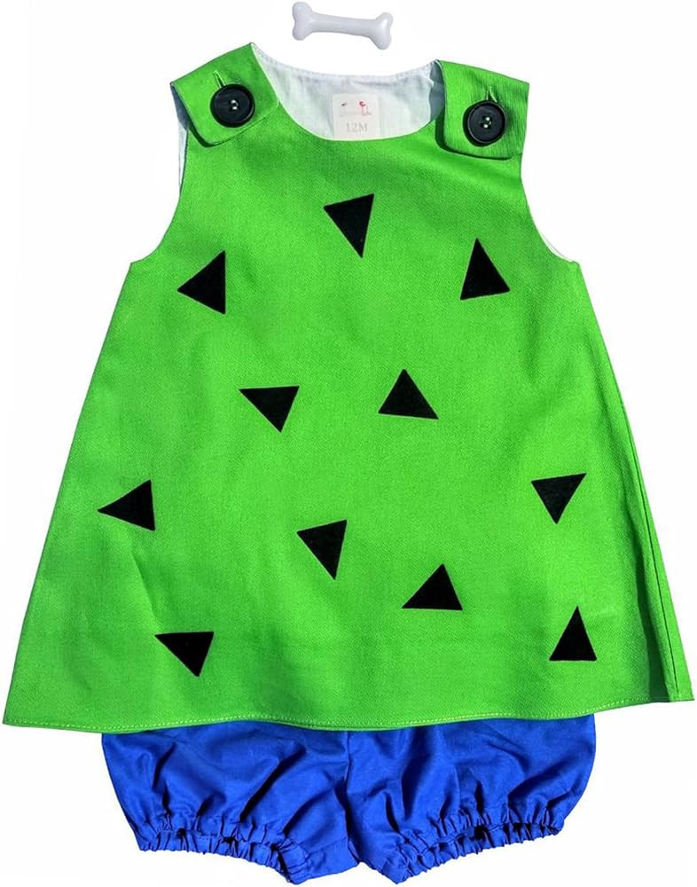 Caveman Pebbles Bam Bam Costume Outfit for Toddler Girls and Boys | Amazon (US)