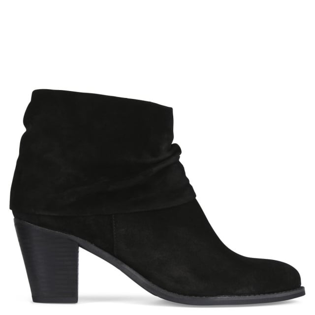 Dumaurier Black Suede Ankle Boots | Daniel Footwear Global