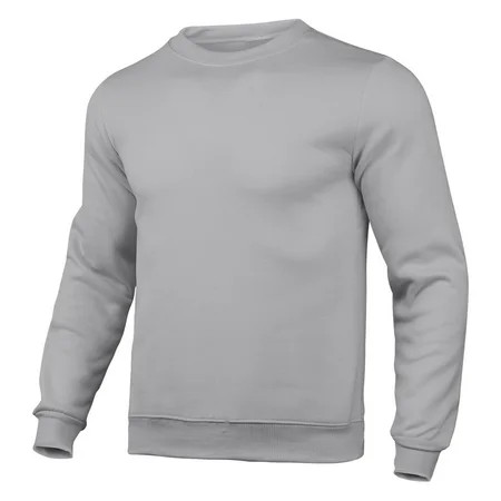 Grey Crewneck Sweatshirt Black Crewneck Sweatshirt Cotton Sweatshirt Grey Sweatshirt Lightweight Sweatshirt Men Mens CrewneckMens Slim Autumn Casual Solid O Neck Sweater Top Color RoundGreyS | Walmart (US)
