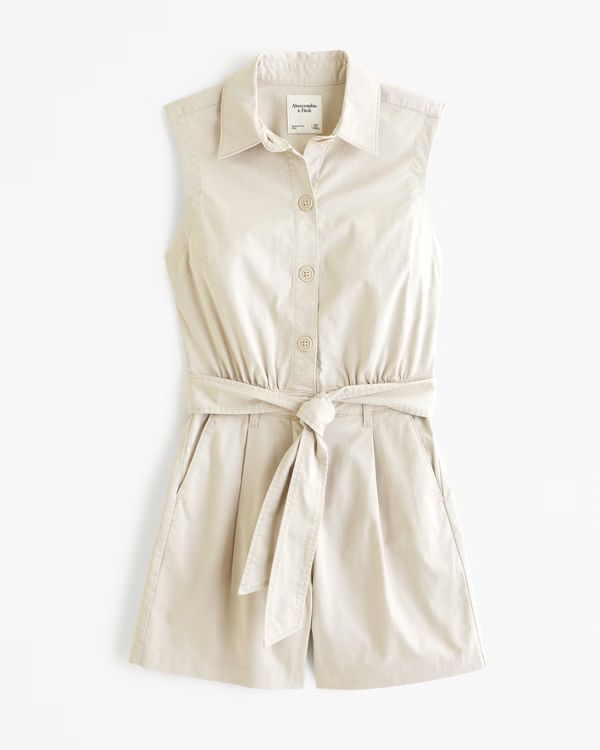 Utility Romper | Abercrombie & Fitch (US)