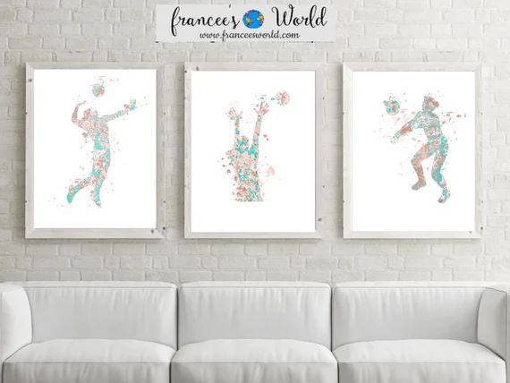 Volleyball wall decor volleyball print volleyball Printable | Etsy | Etsy (US)