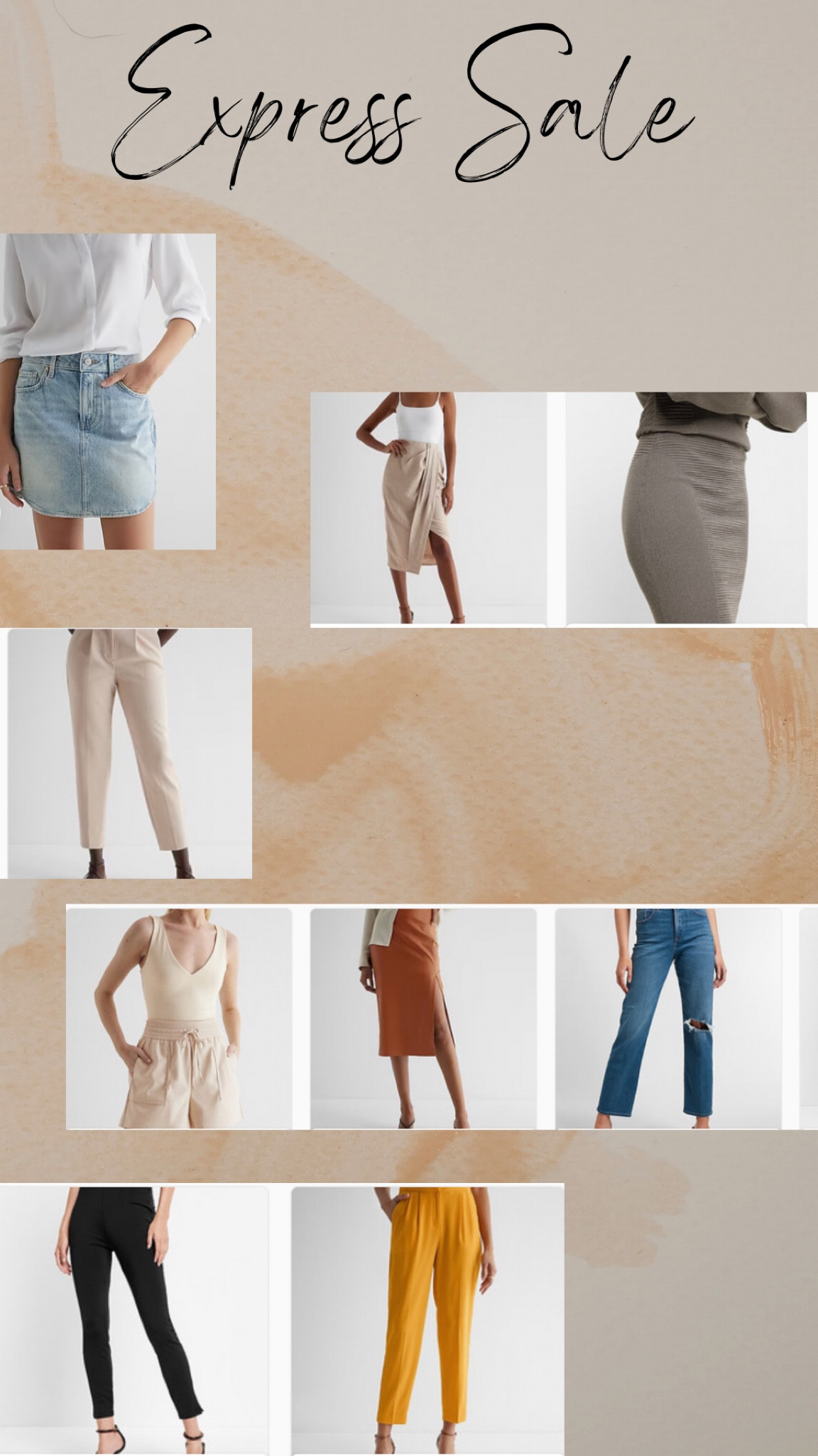 Express sale bottoms 👌🏽👖

#LTKsalealert #LTKunder100 #LTKworkwear