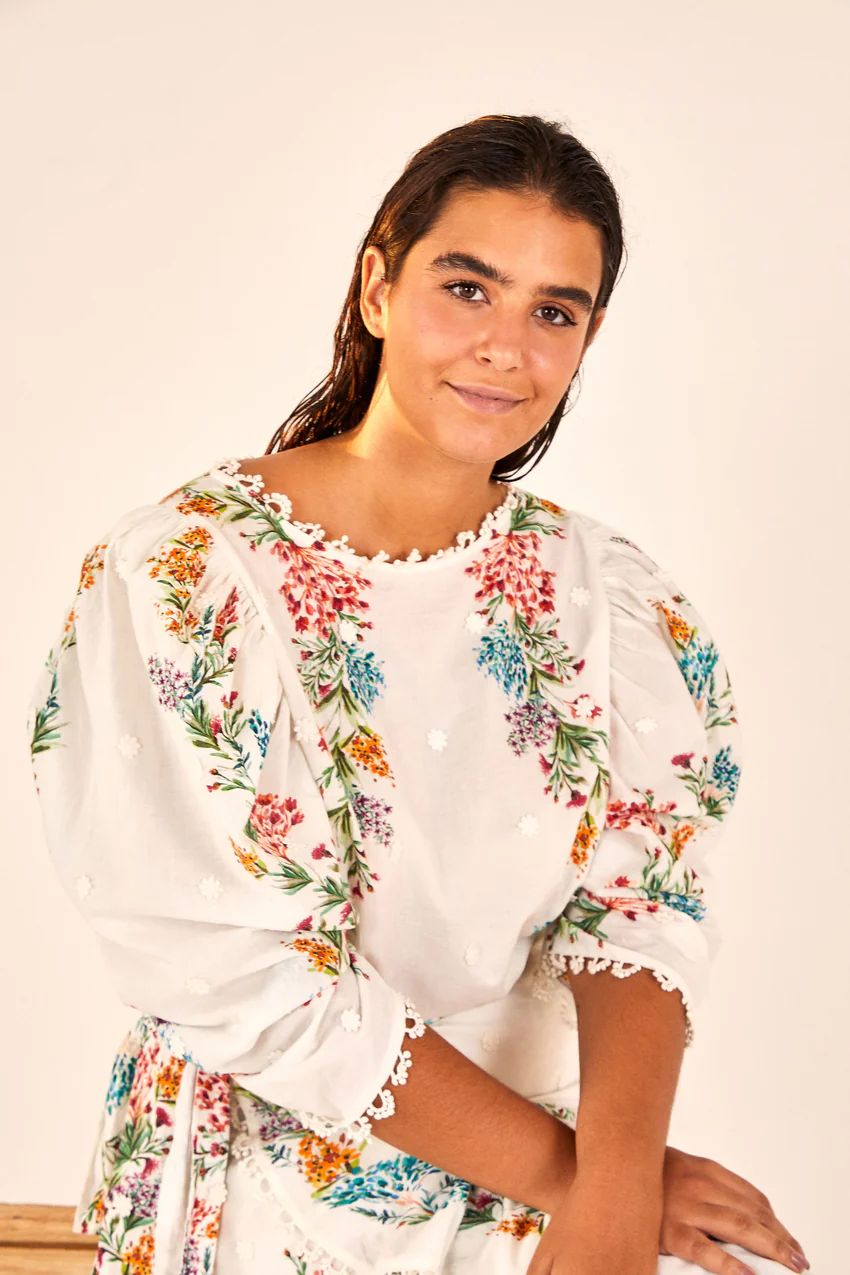 louise floral blouse | FarmRio