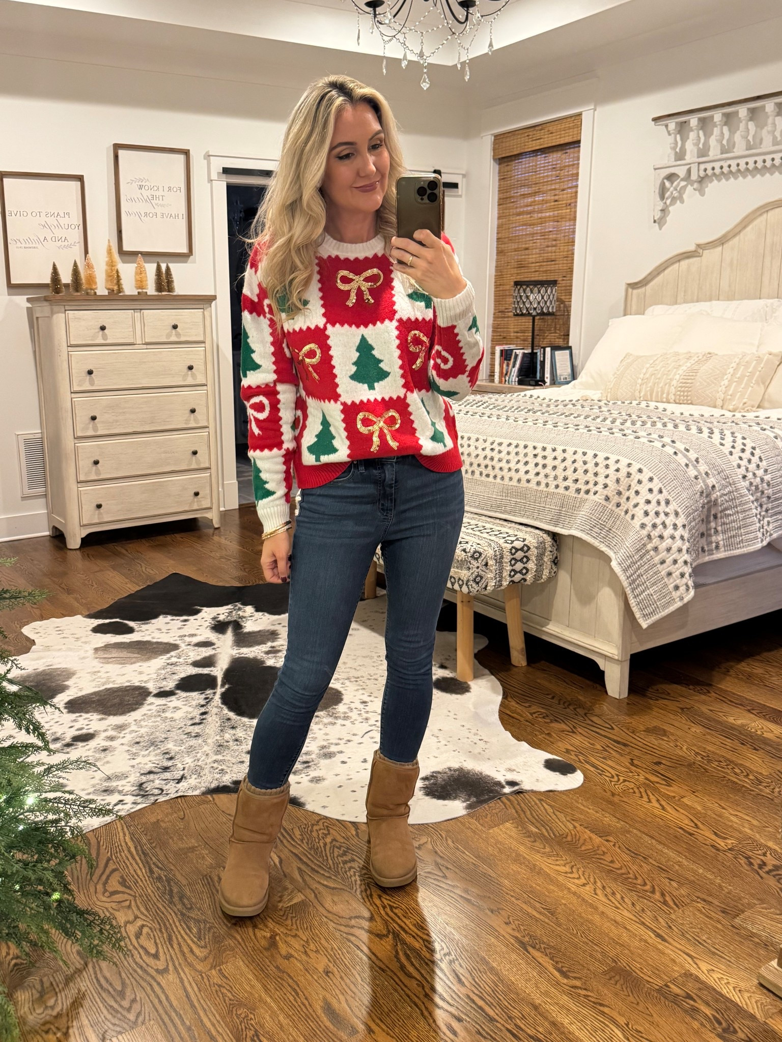 Walmart Christmas sweaters for the WIN. 

#LTKgrwm #LTKHoliday #LTKootd
