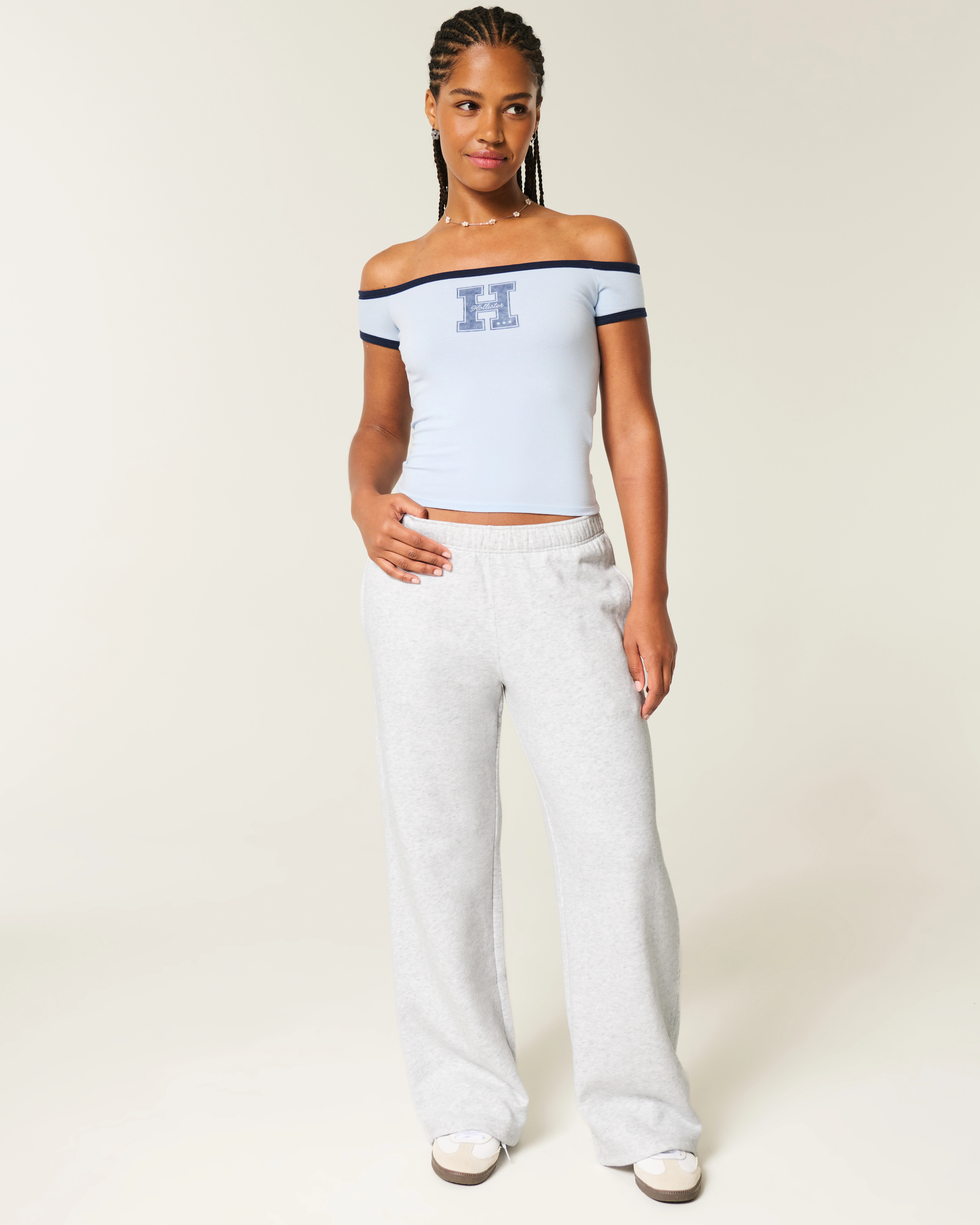 Wide-Leg Sweatpants | Hollister (US)