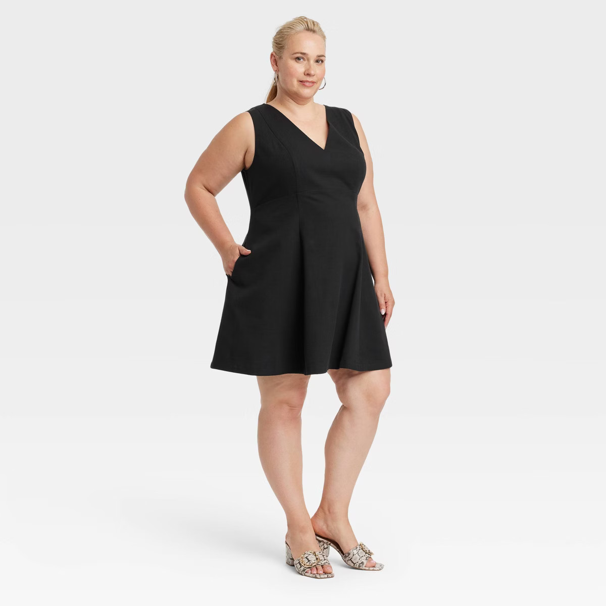 Women's Fit & Flare Mini Dress - A New Day™ | Target