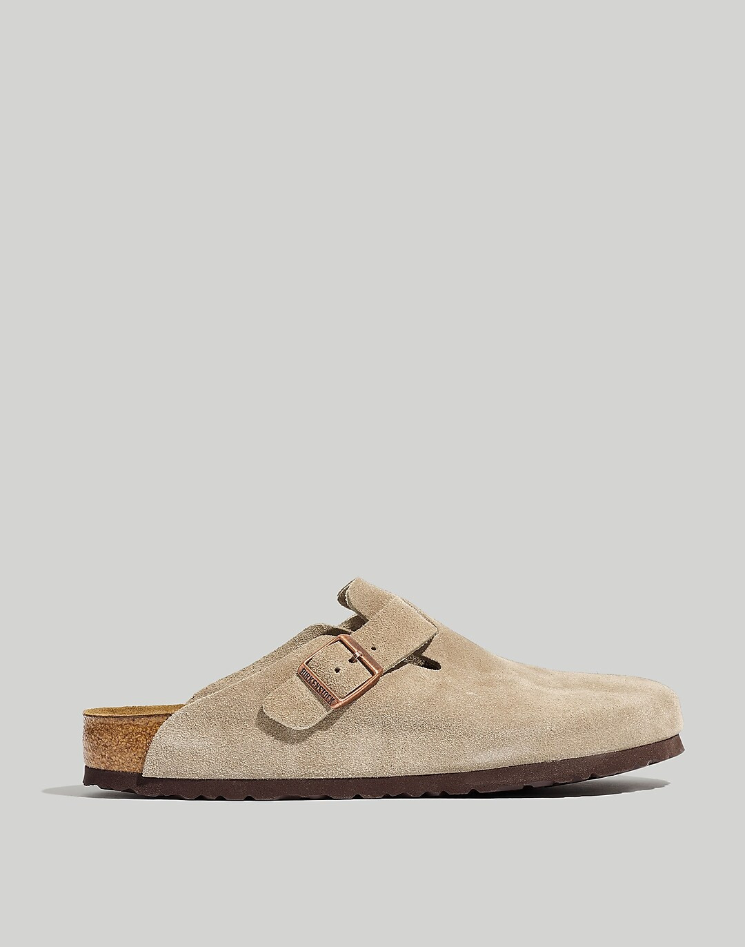 Birkenstock® Boston Suede Soft Footbed Clogs | Madewell