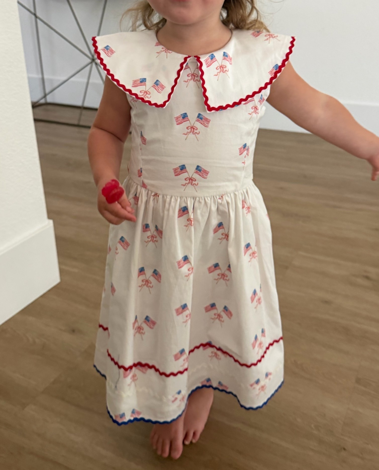 toddler girl flag dress for the 4th of july! also comes in many sizes. Savvy is in the 3T! 🇺🇸

#LTKSeasonal #LTKKids #LTKBaby
