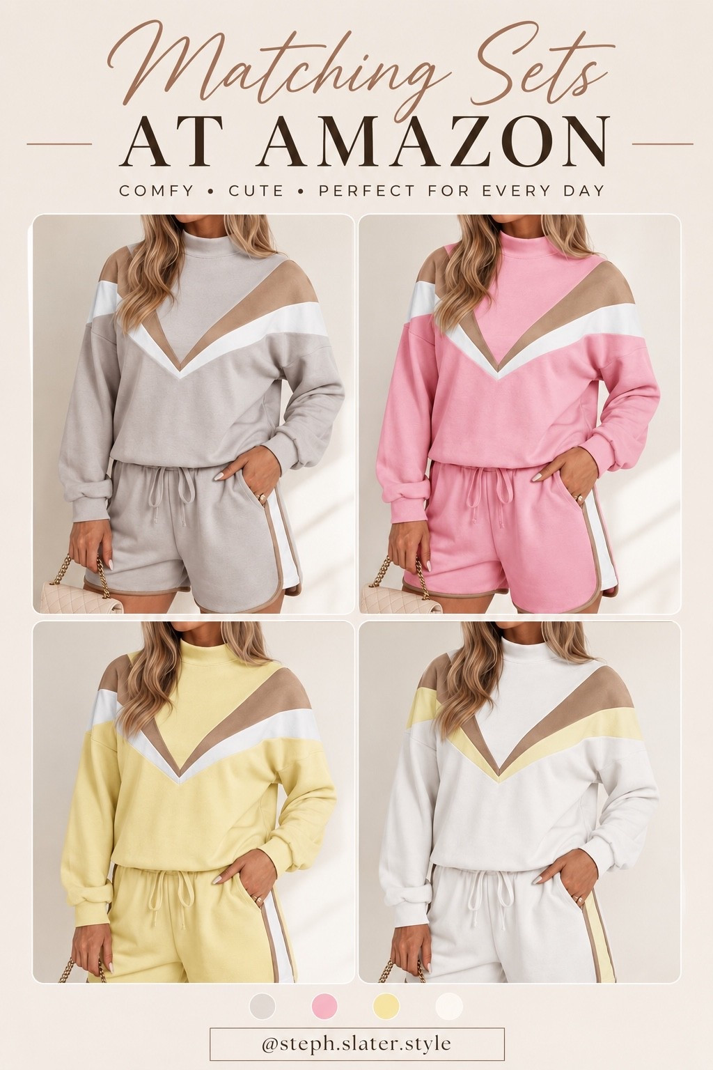 The prettiest colors. These matching sets are perfect for early fall weather!

#LTKActive #LTKootd #LTKmomlife