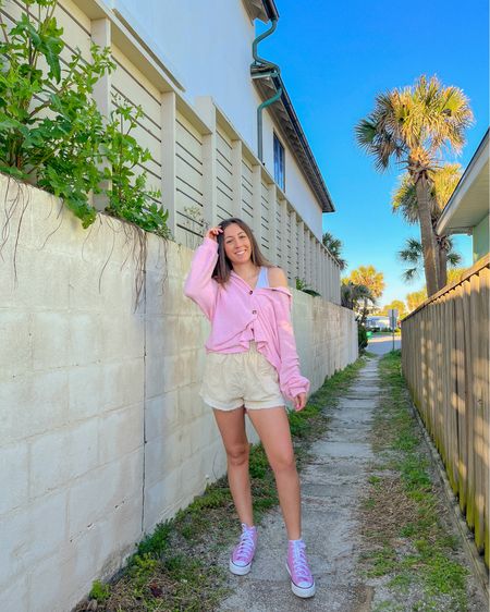 casual pink spring outfit

#LTKstyletip