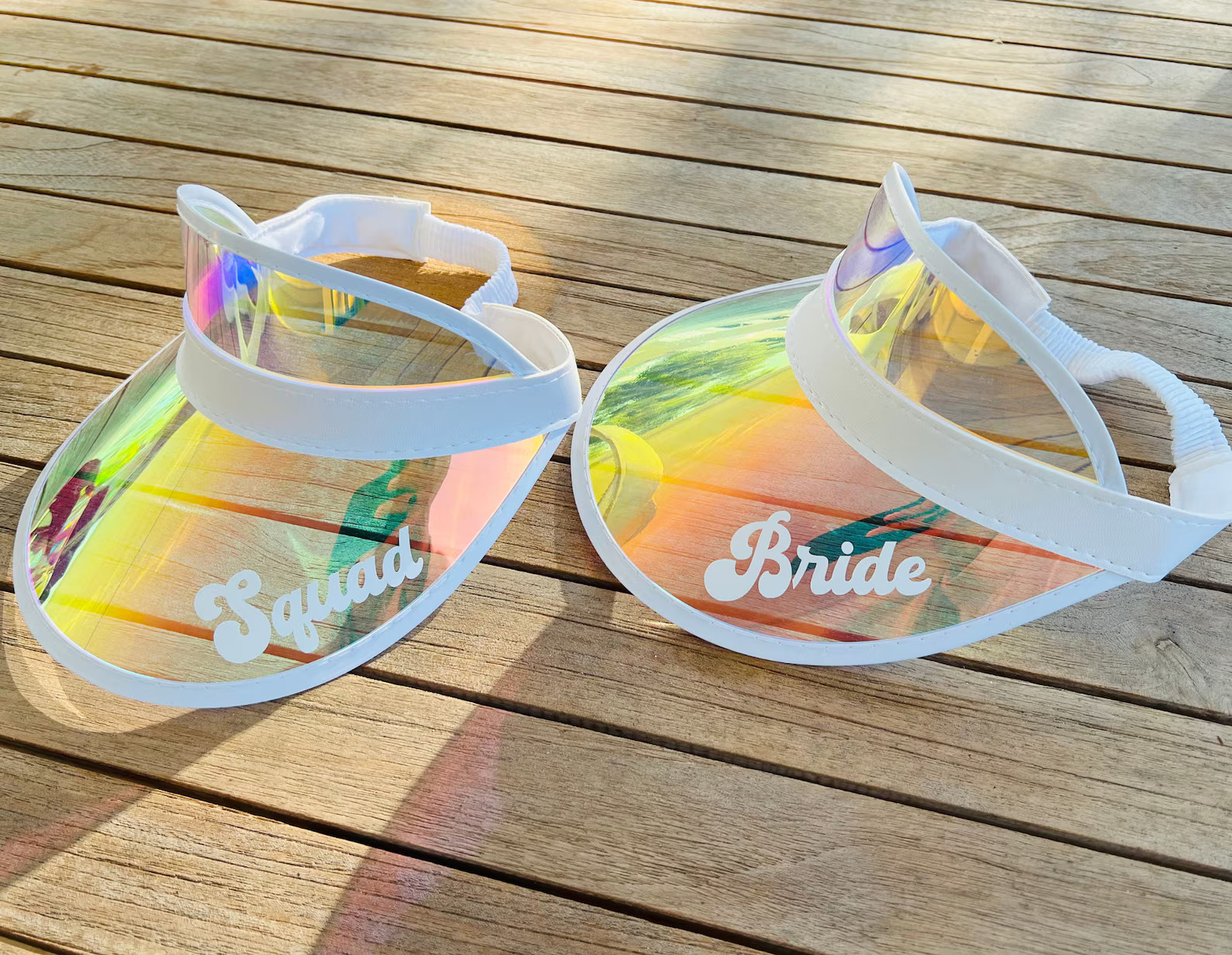 Personalized Bride Visor Bachelorette Visors Bachelorette Party Sun Visors Beach Bachelorette Gif... | Etsy (US)