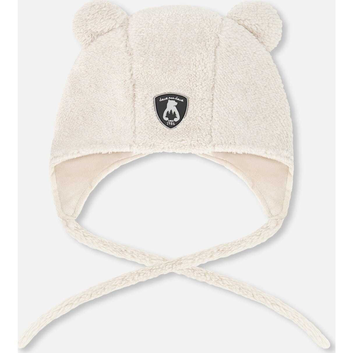 Sherpa Baby Hat, Offwhite | Maisonette