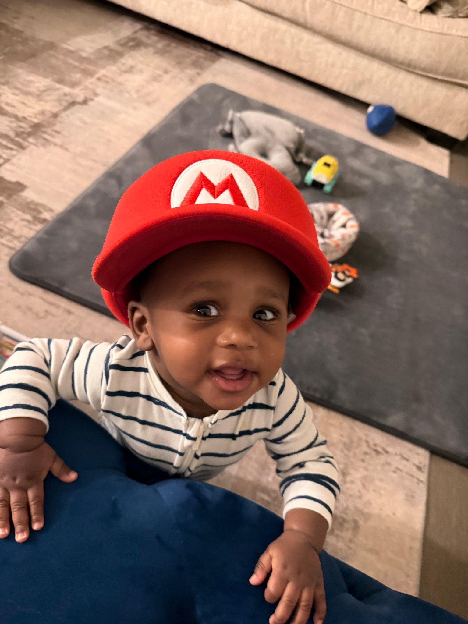 Growing up means buying the cutest, most unnecessary things 😅 like this adorable Mario hat 🧢.

#LTKmomlife #LTKBaby #LTKKids