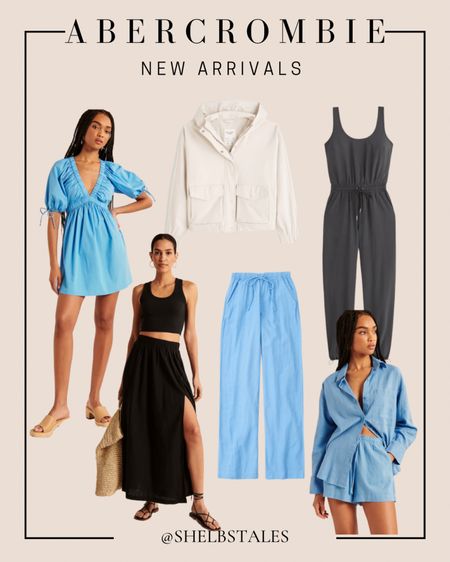 Abercrombie New Arrivals for Spring - loving this gorgeous light blue. All 20% off with code “AFSHELBY"

#LTKFind #LTKsalealert