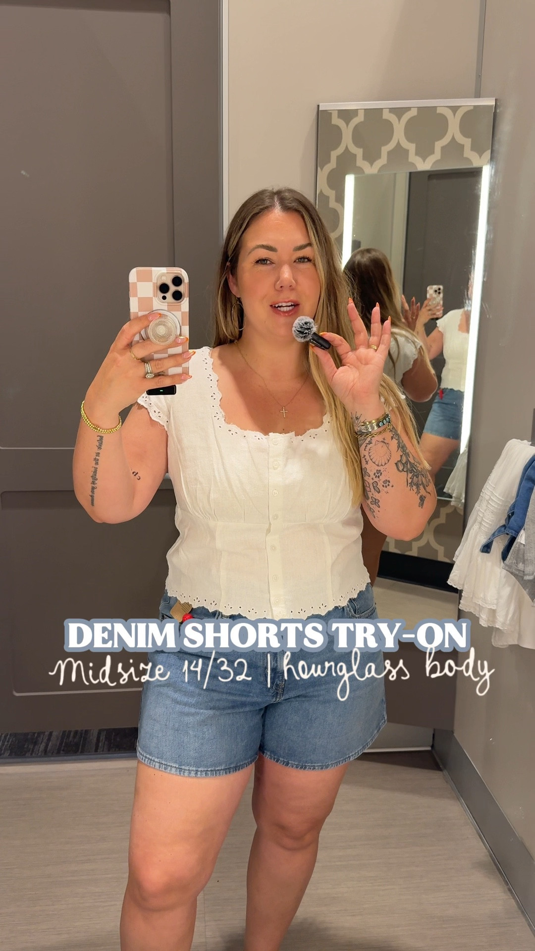 YALL IM SO STOKED with this shorts try-on! I found some great options for us to wear this spring and summer!
📏 I’m 5’4” / 32/33 pant / size 14 / L/XL
📏 shorts size 32
📏 black denim size 33

#LTKMidsize #LTKSeasonal