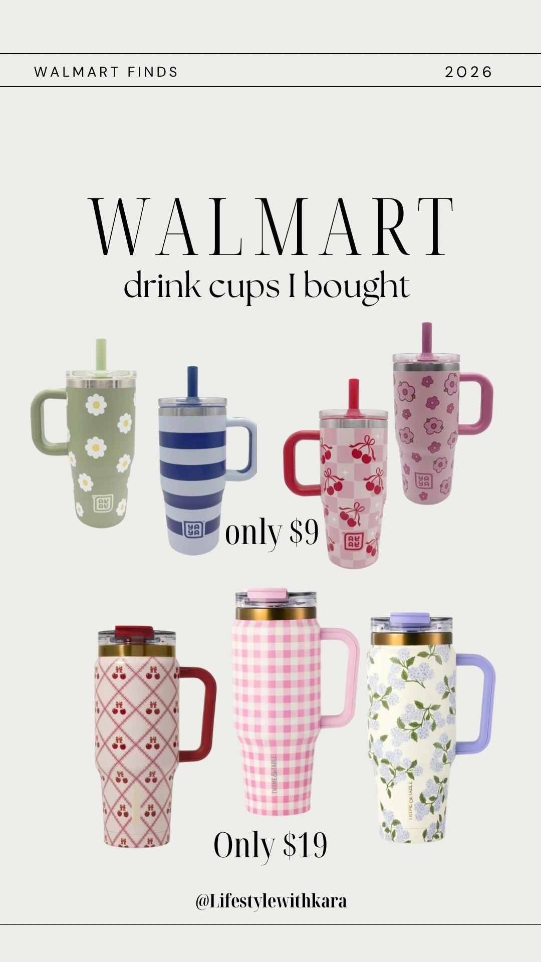 So many other prints and solid color options to pick from ! I scored the cherry & flower for the girls and blue strip for AJ, then bought the adult cherry mug for myself 

#LTKmomlife #LTKKids