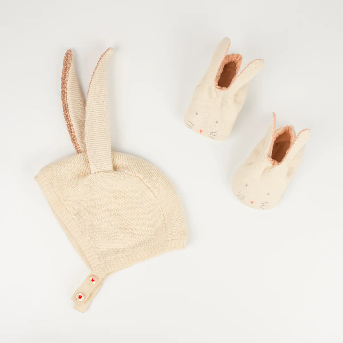 Peach Baby Bunny Set | Meri Meri