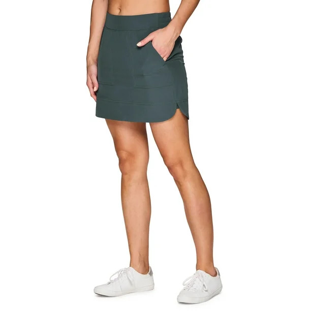 RBX Active Women's Athletic Woven Skort With Attached Bike Short | Walmart (US)