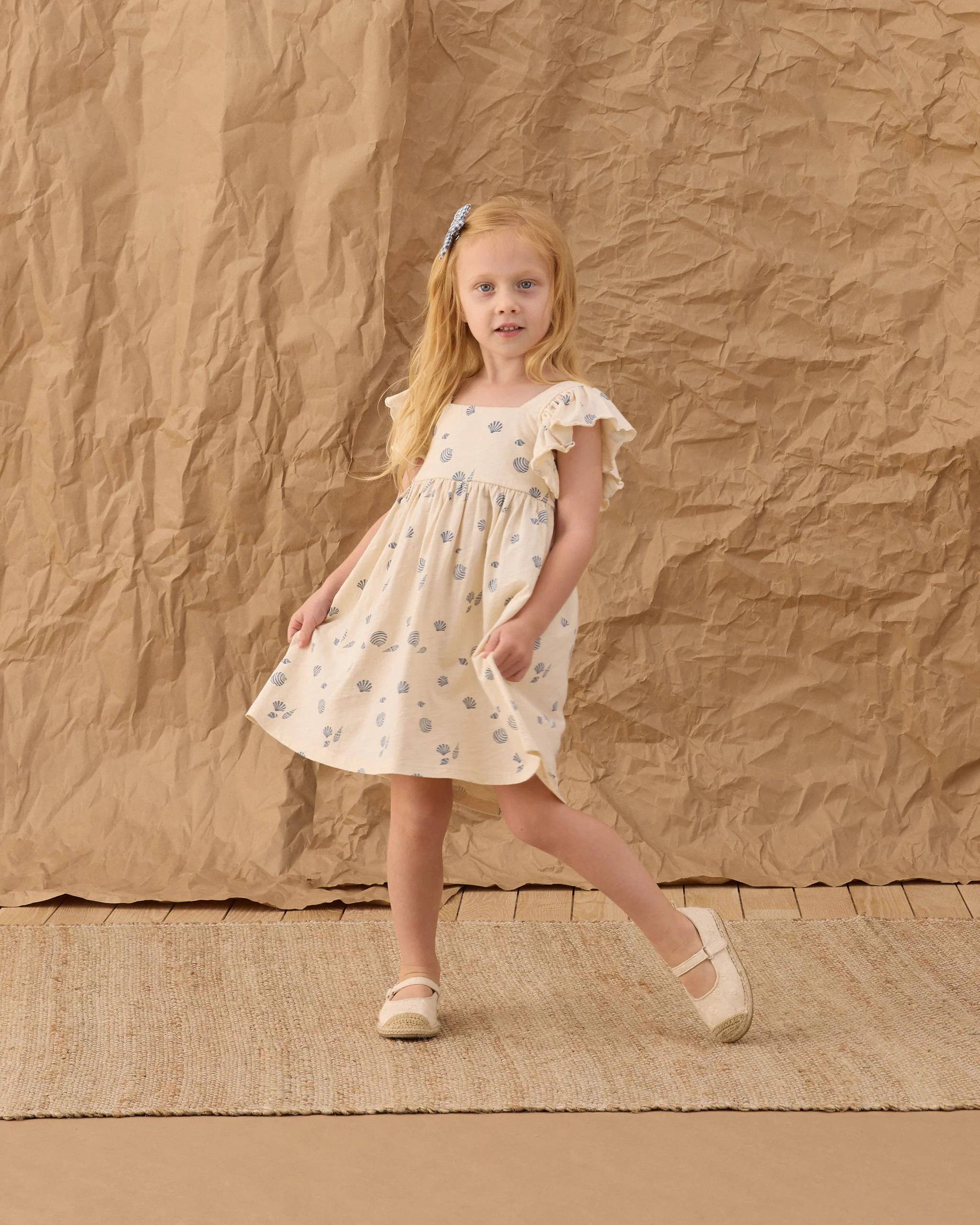 Mariposa Dress Seashells | Rylee + Cru
