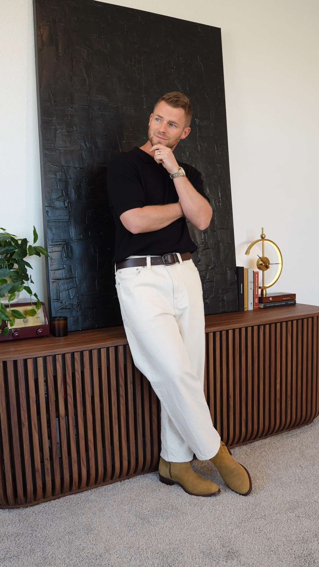 White pants for the win! 

Both of these options were tailored to be a little bit shorter than stock but you can’t wrong with either option! 

#LTKMens #LTKFestival #LTKootd