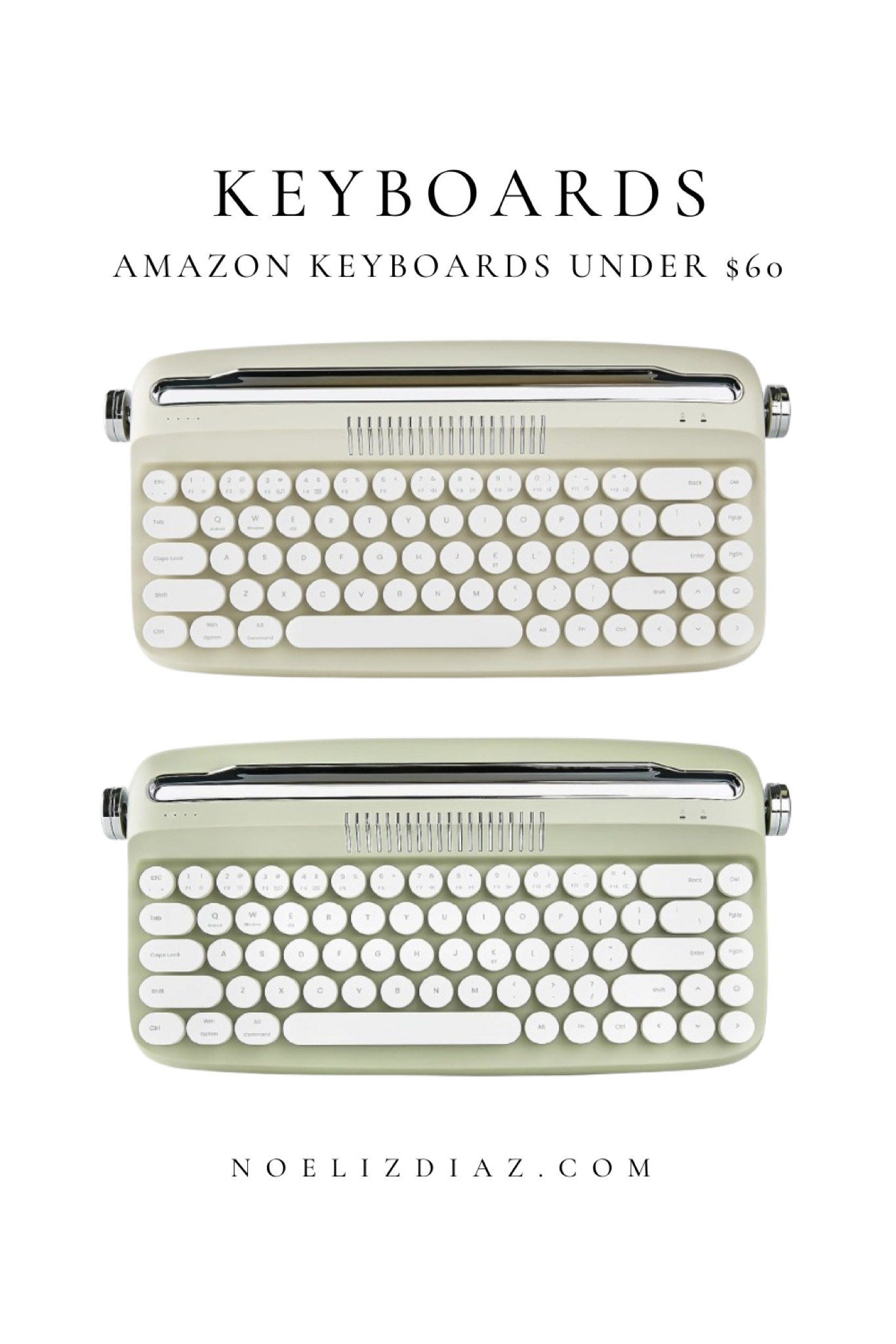 My absolute favorite keyboards! #keyboards #retro #amazon 

#LTKStyleTip #LTKFindsUnder50 #LTKTravel