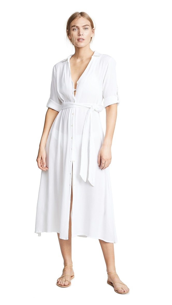 Playa Lucila Shirt Cover Up Dress | SHOPBOP | Shopbop