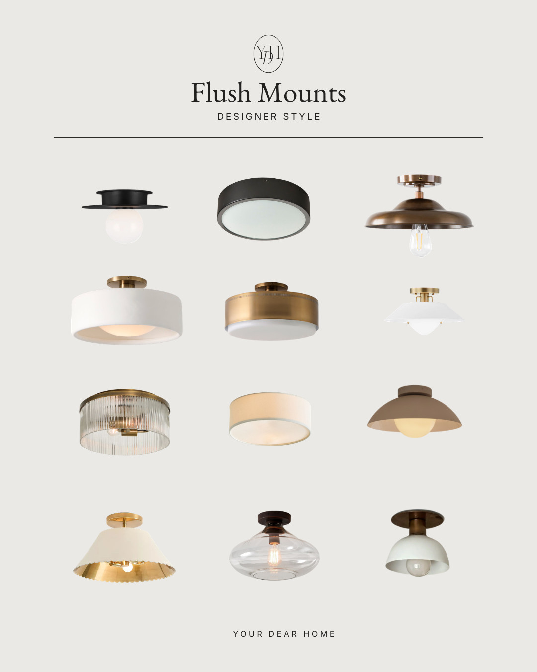 The quickest way to upgrade a laundry room? A beautiful flush mount. These lighting picks make even the smallest laundry room feel way more designer and intentional. 

 #LTKHome