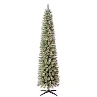 7ft. Pre-Lit Artificial Cashmere Pencil Christmas Tree, Clear Lights by Ashland® | Michaels Stores