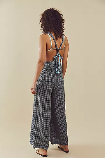 Cyprus Plaid Overalls | Free People (Global - UK&FR Excluded)