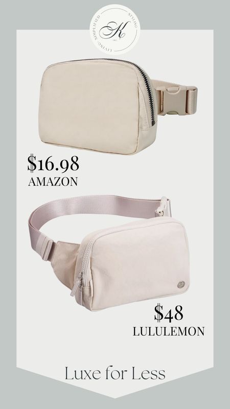 Luxe for Less: Elevate your style with this trendy belt bag from Amazon, a fabulous find similar to Lululemon's! 👜✨ #LuxeForLess #BeltBagStyle #AmazonFinds #LululemonInspired #ChicAndAffordable #FashionOnABudget #StyleSteal #TrendyBeltBag #FashionFinds #SaveorSplurge



#LTKitbag