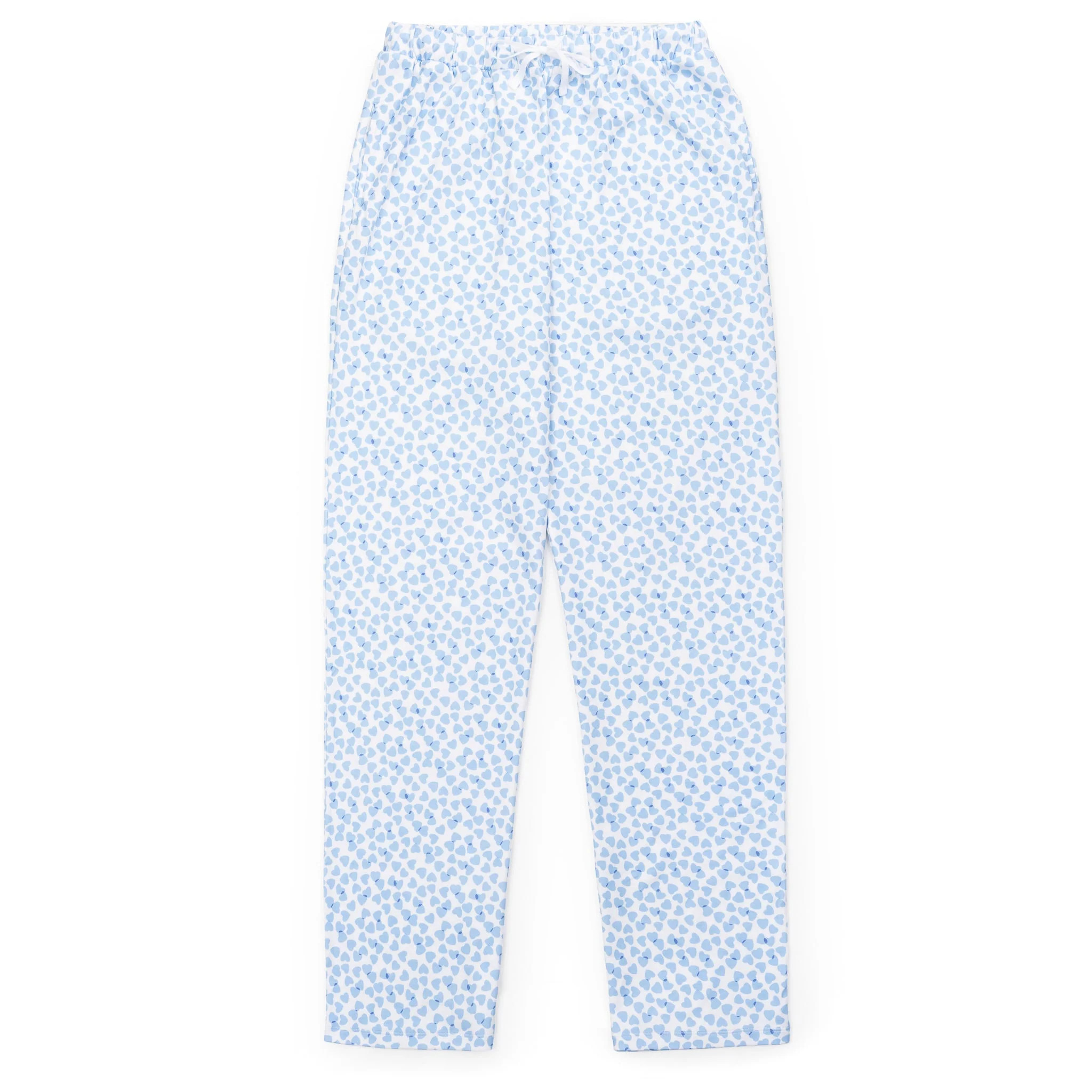 Brent Men's Hangout Pant - Confetti Hearts Blue | Lila and Hayes