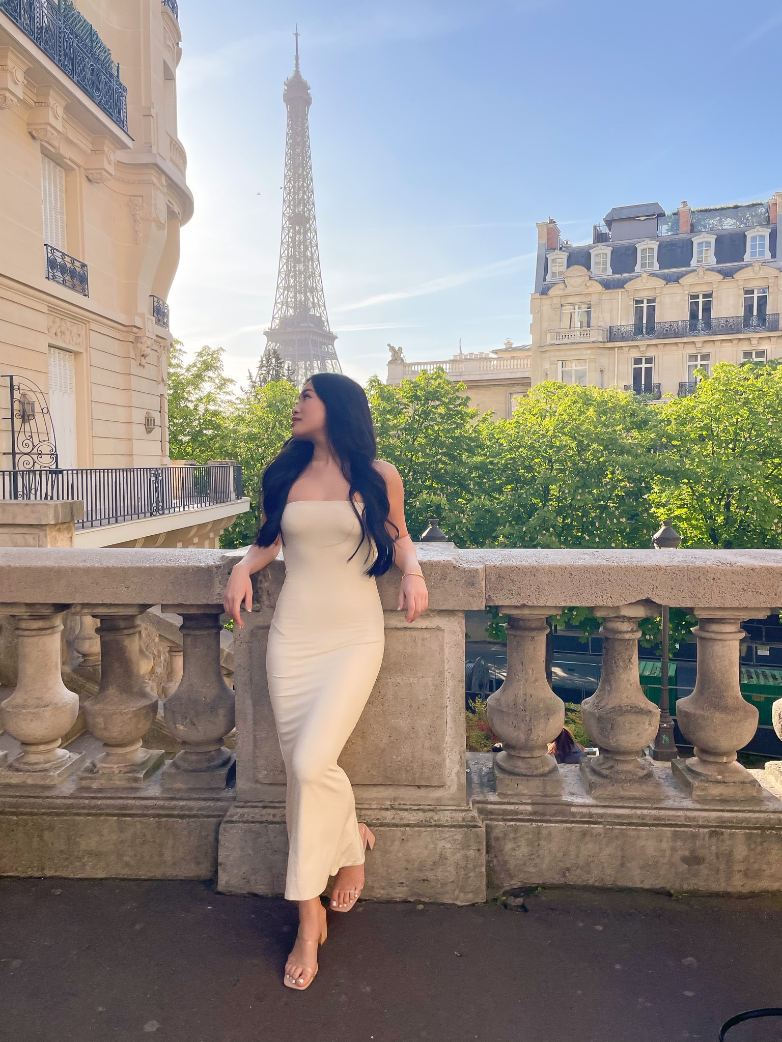 Cutest white dress for summer 