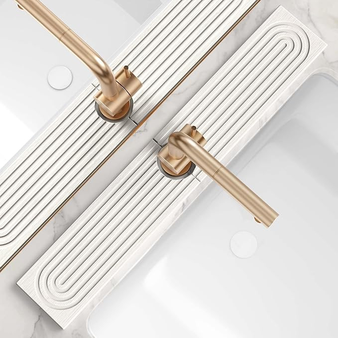 Stone Faucet Mat for Kitchen Sink – Diatomite Drying Stone Mat & Sink Protector, Prevent Moistu... | Amazon (US)