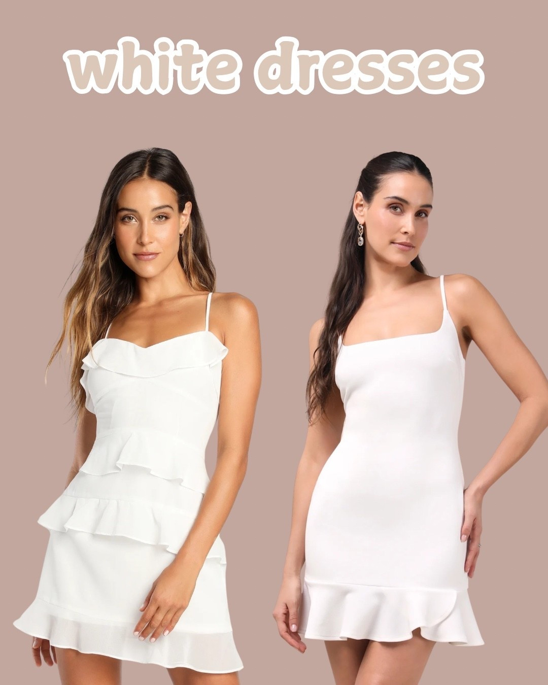 Graduation dresses from Lulus! 

Graduation dress, white dress, cocktail dress, formal dresses, reception dress, dresses for brides, bridal tea dress, bachelorette trip dress, rehearsal dinner dress, bridal shower dress, honeymoon dress, lulus

#LTKWedding #LTKSeasonal #LTKU