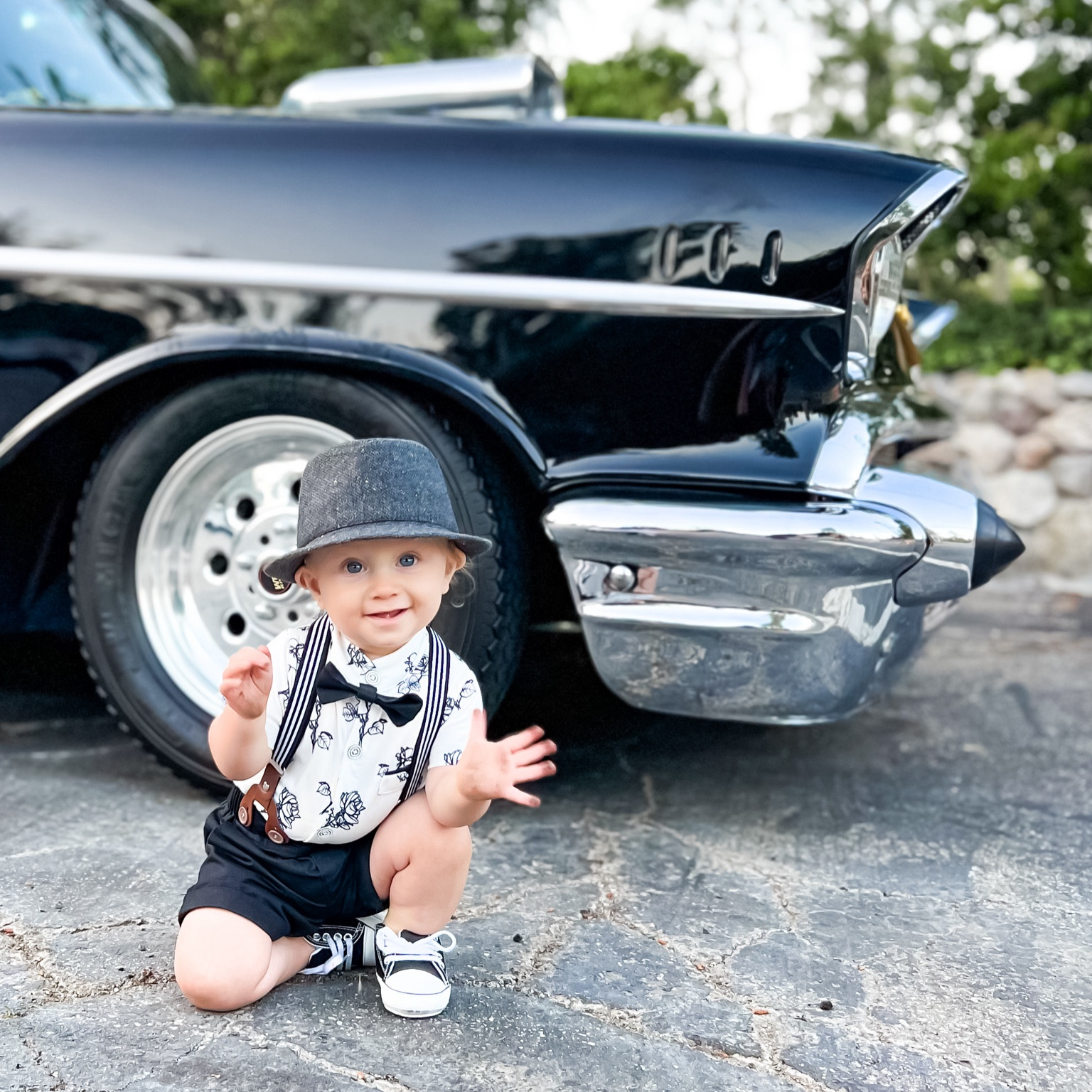 Have you ever seen a more adorable wedding guest?!! Amazon outfit linked, size up if unsure :) + the perfect knock off baby chucks because we forgot to pack the real ones 🤌🏼😅

Wedding Guest | Formal Baby Outfit | Baby Wedding Outfit | Chuck Taylor | Infant Formal Outfit | Baby Suspenders 

#LTKbaby #LTKkids #LTKwedding