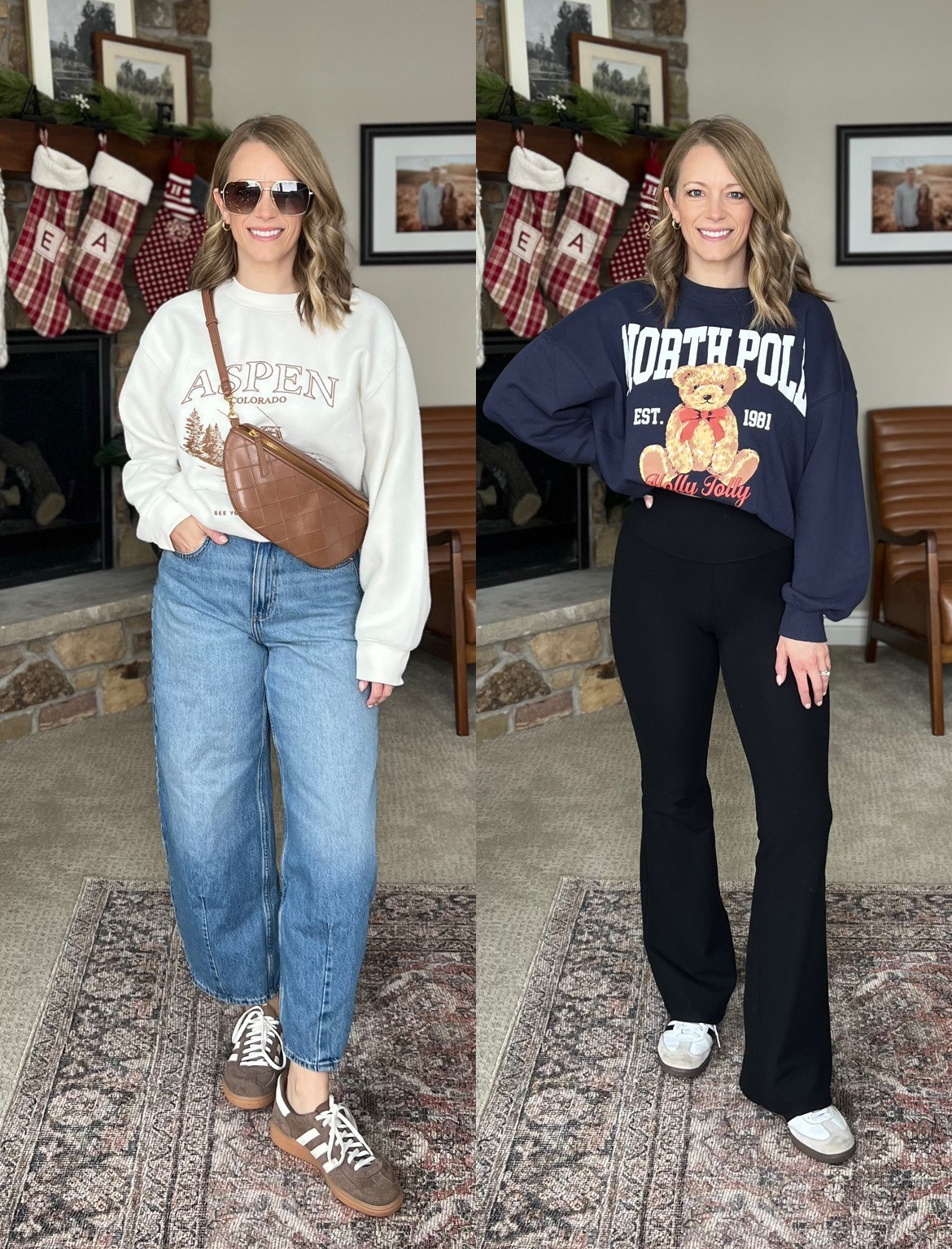 Cozy holiday is my favorite - give me all the teddy bear sweatshirts & leggings! 

 #LTKGiftGuide #LTKHoliday #LTKOver40