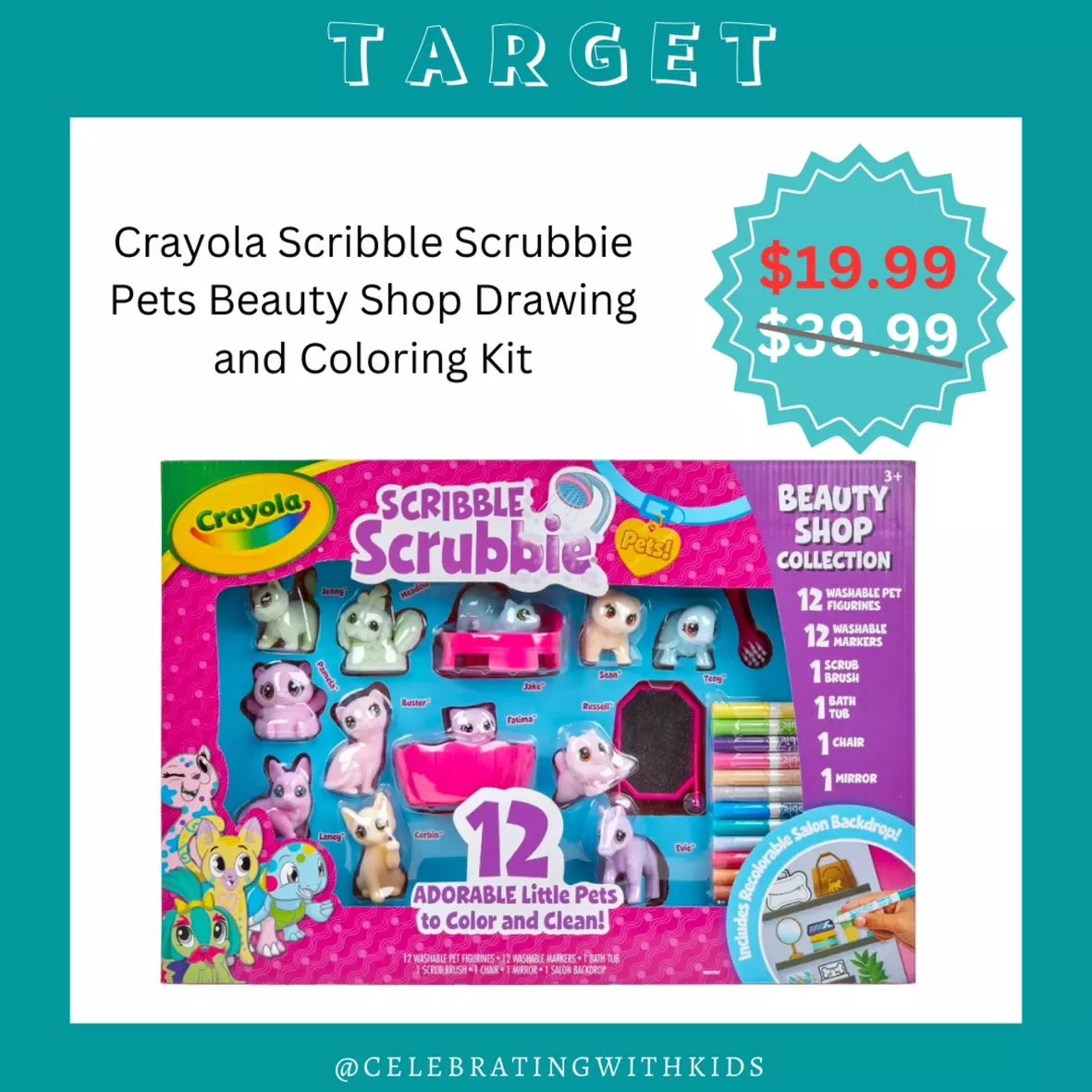 Crayola Color Buddies Dinosaurs Drawing And Coloring Kit : Target