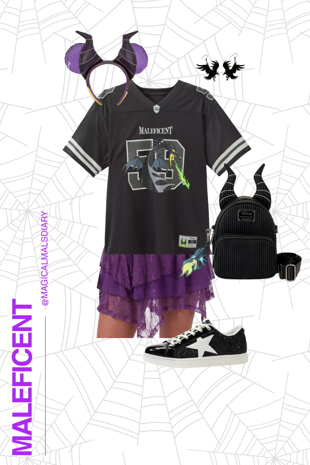 Maleficent jersey outfit  

 