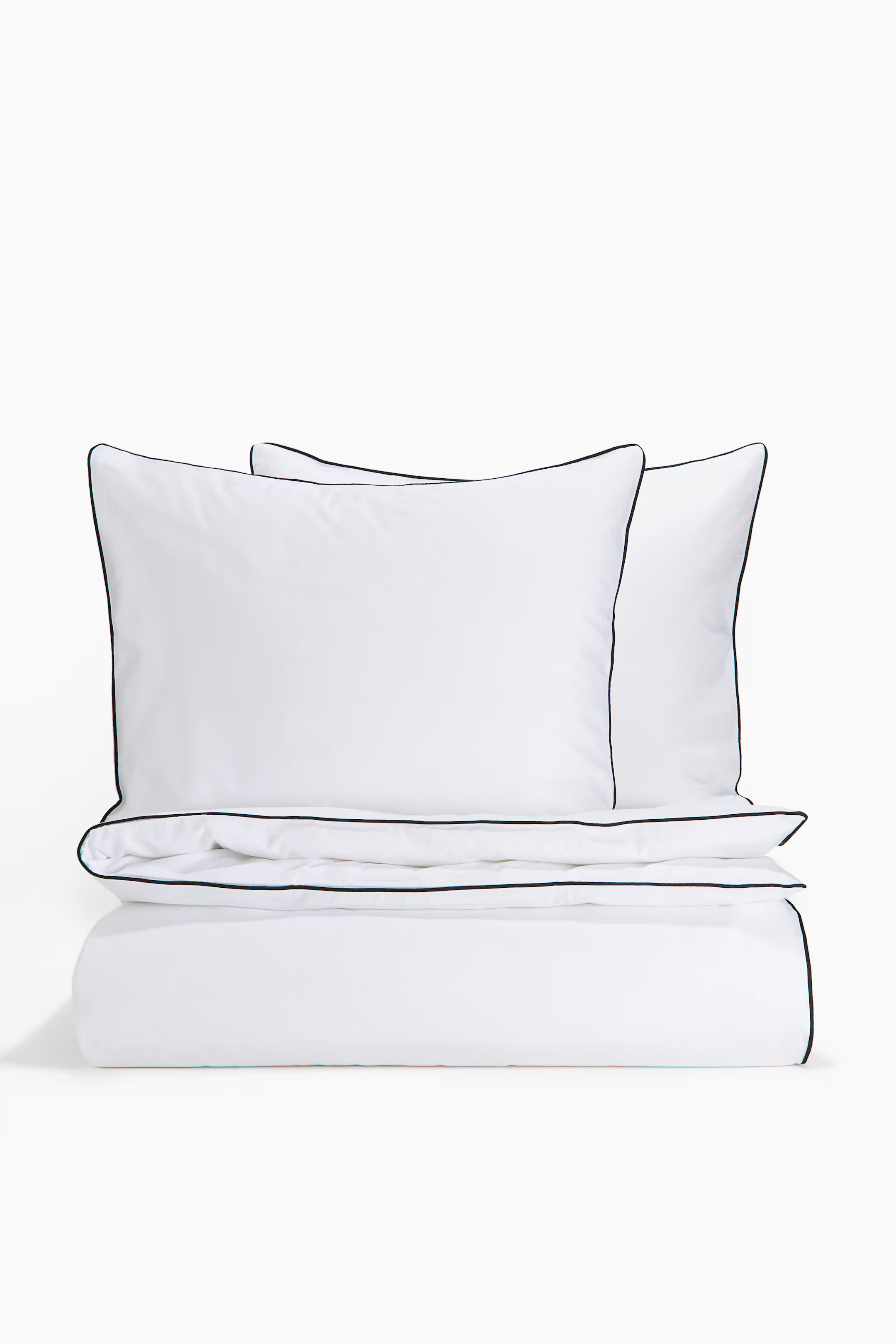 Cotton Sateen King/Queen Duvet Cover Set | H&M (US + CA)