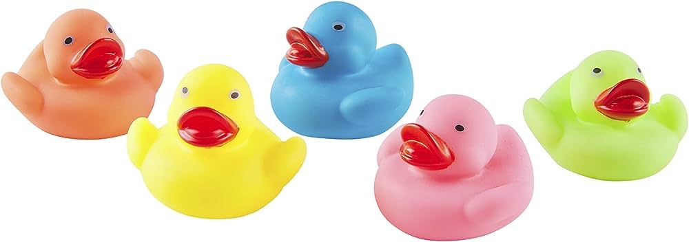 Mud Pie Children's Light-Up Duck Bath Toy Set | Amazon (US)