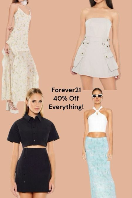 I know the LTK sale probably flooding your feed, but I’m even more excited about Forever21 being 40% everything! Can’t beat that dizzy 🙌🏾

Major sale, spring sale, XXI, spring outfit 

#LTKsalealert #LTKfindsunder50 #LTKstyletip