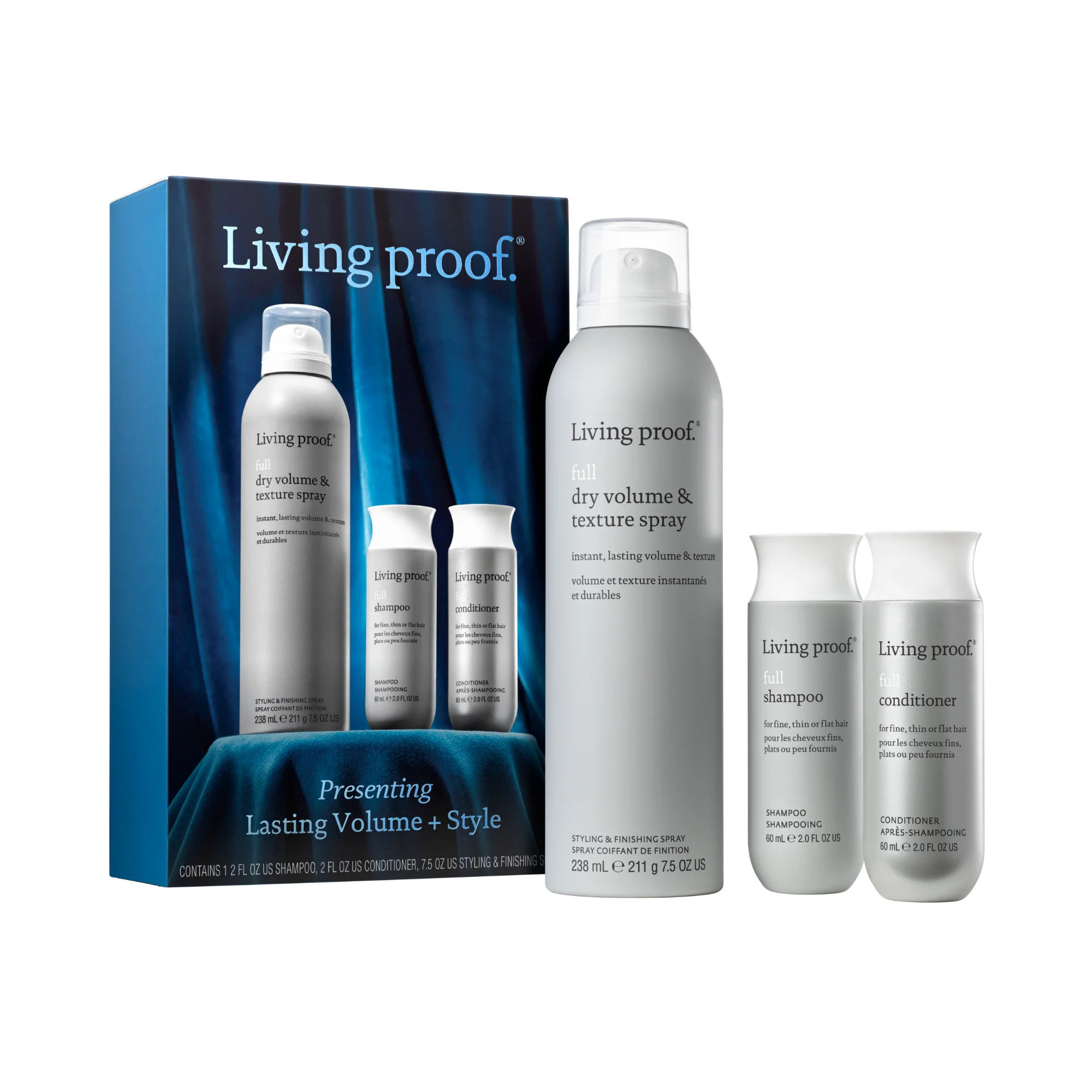 Lasting Volume + Style Holiday Kit | Living Proof